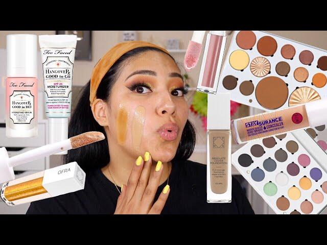 NEW MAKEUP GET READY WITH ME | OFRA COSMETICS, TOO FACED, J.CAT BEAUTY & MORE - ALEXISJAYDA