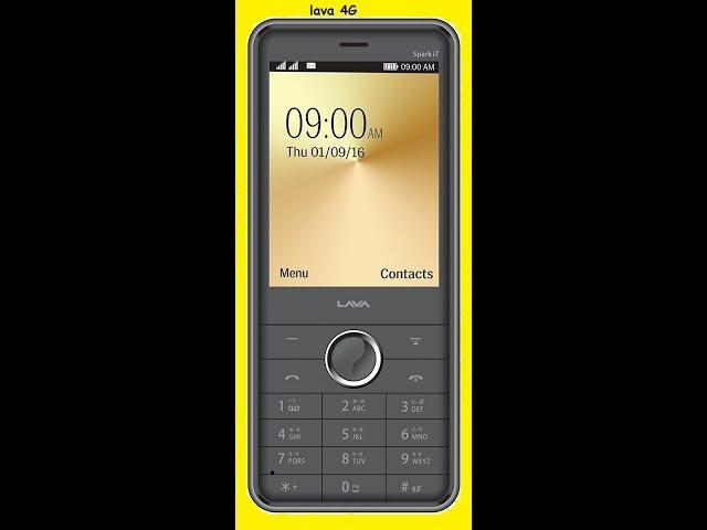 lava keypad 4g mobile