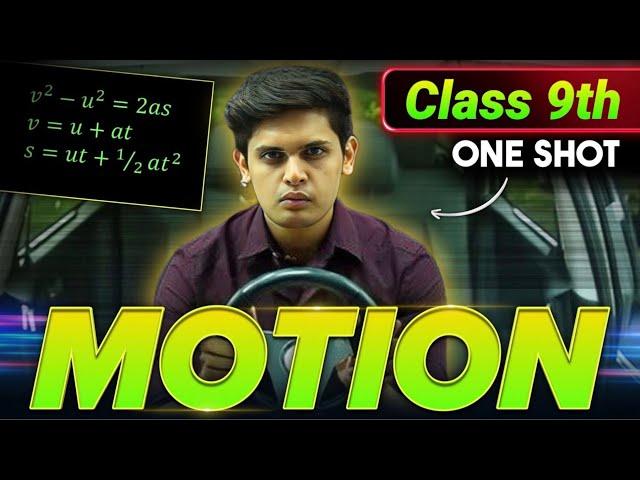 Motion Complete Chapter| CLASS 9th Science| NCERT covered | Prashant Kirad