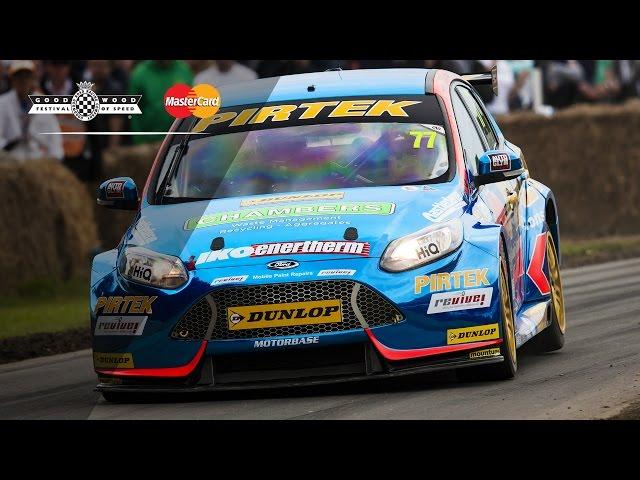 BTCC Champ Andrew Jordan's Winning FOS Hillclimb!