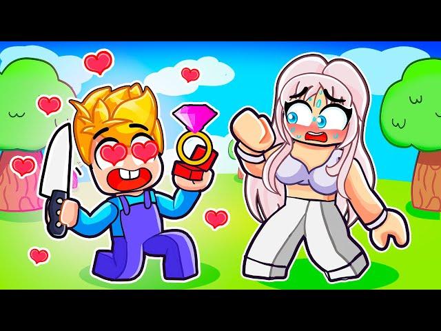 8 Year Old BEGGED My Sister To MARRY Him... (ROBLOX BLOX FRUITS)