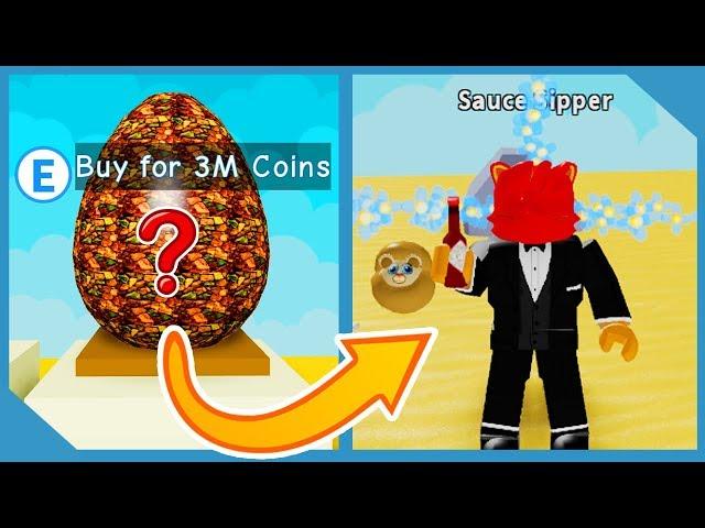 BUYING THE MOST EXPENSIVE DESERT PET IN ROBLOX HOT SAUCE SIMULATOR