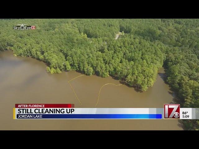 Water being released from Jordan Lake into Cape Fear River