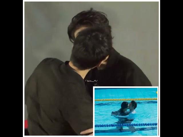 SamYU recreating Pool kiss scene  |Fighting Mr 2nd | #SamYU #Webestlove