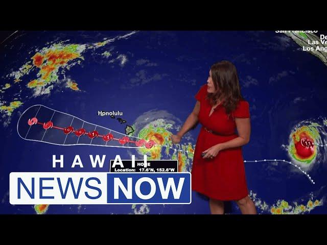 HONE: Deep tropical moisture will sit over Hawaii Island today along with tropical storm force wi...