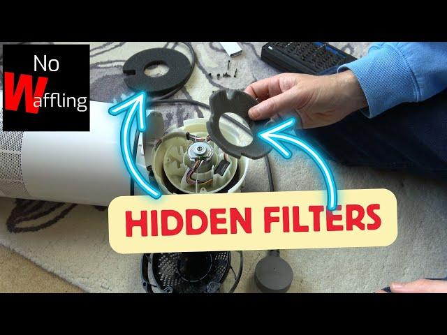 Dyson Cool Tower Fan AM07 Cleaning Inside Including HIDDEN Filters