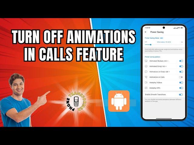 How to Turn Off the Animations in Calls Feature in Telegram