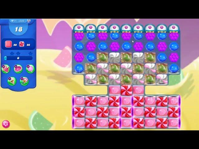 Candy Crush Saga LEVEL 345 NO BOOSTERS (new version)