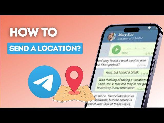 How to send a location on Telegram?