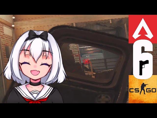 How Cute Vtuber have fun in Shooters - Mirai Ryoku