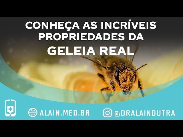 Conheça as incríveis propriedades da geléia real.