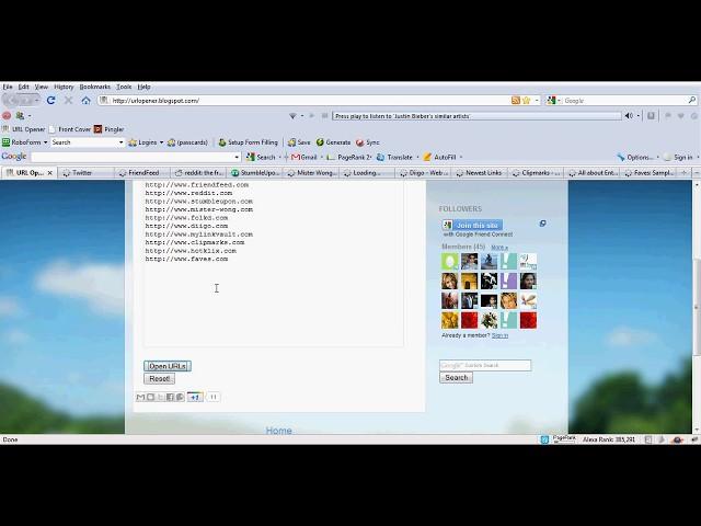 URL Opener, seo tools, tricks,