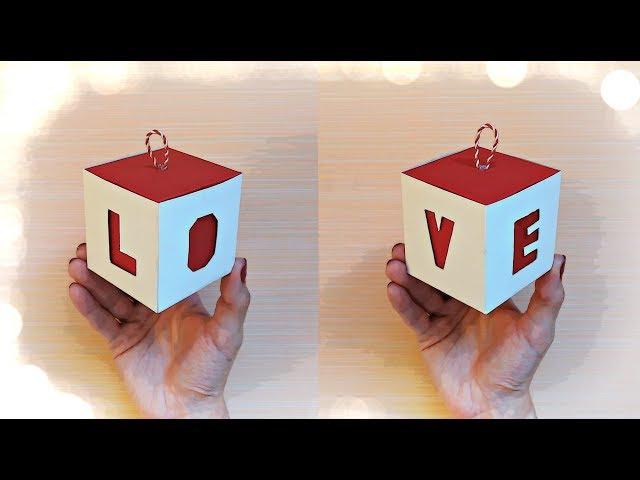 How to make a gift box | LOVE box DIY | Maison Zizou