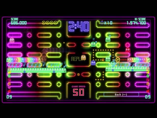 Highway II Score Attack 5 Minutes - 1,984,700 - Pac-Man Championship Edition DX+
