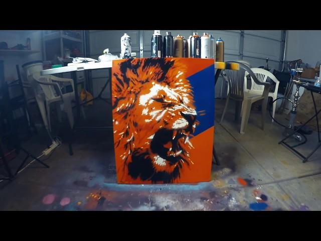 Armenian Lion - 24"x30"