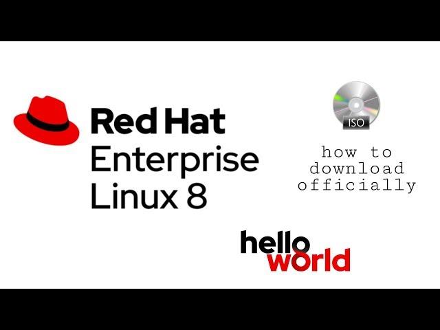 Redhat Enterprise Linux 8.0 Download Tutorial