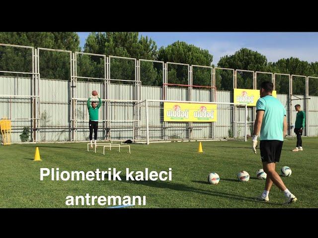 Bursaspor pliometrik(sıçrama) kaleci çalışması..goalkeeper plyometric training