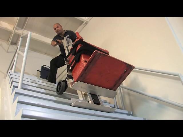 PowerMate Stair Climbing Hand Truck - Moves Boilers, Water Heaters, Furnaces Up and Down Stairs