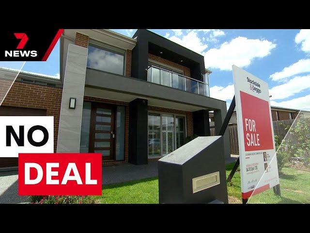 The spring slowdown of Melbourne’s property market | 7NEWS