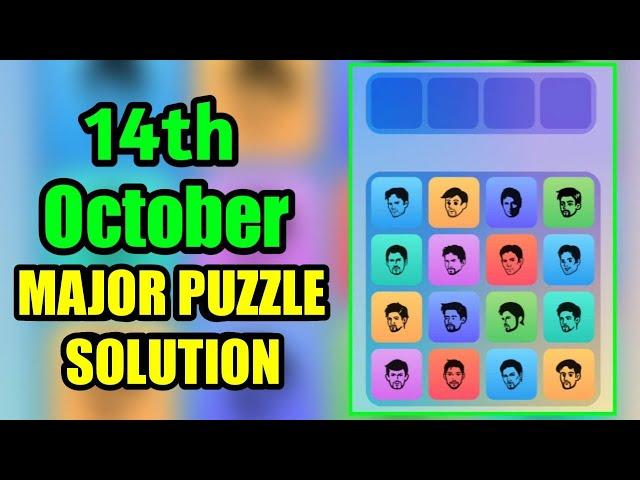 14 October Major puzzle durov Solved Today |Major Daily combo card 14 October |Major Puzzle Solution