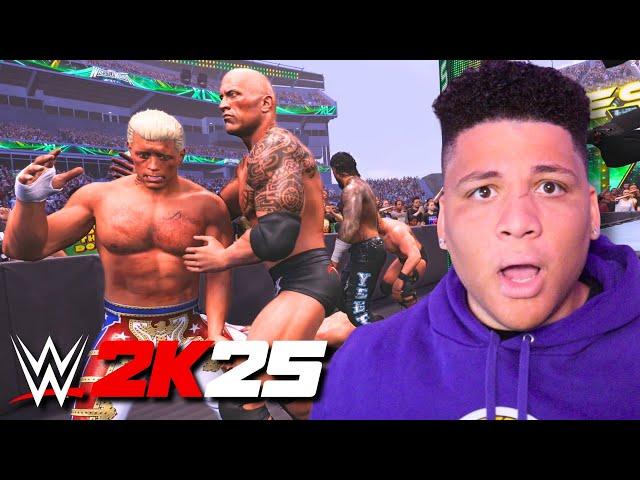 I Played a Bloodline Rules Match in WWE 2K25!