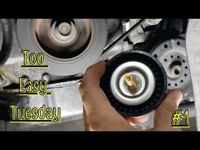 [TET] (#1) Install Shorter Belt To Bypass Squeaky A/C Compressor Pulley (08 - 11 Dodge Caliber SE )