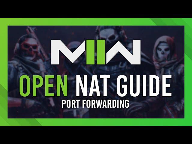 Modern Warfare 2 Port Forwarding | OPEN NAT | Full Guide