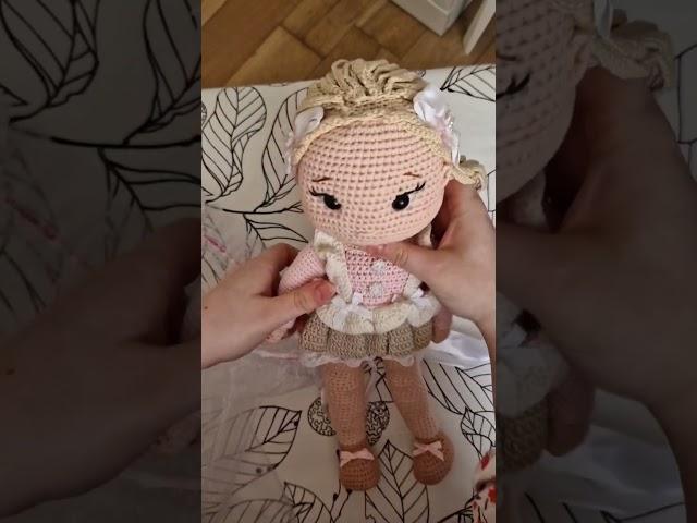 Beautiful crochet doll unboxing!