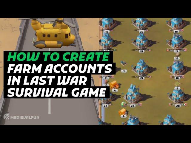 Last War Survival: How to Create a Farm Account (On the Same Server)