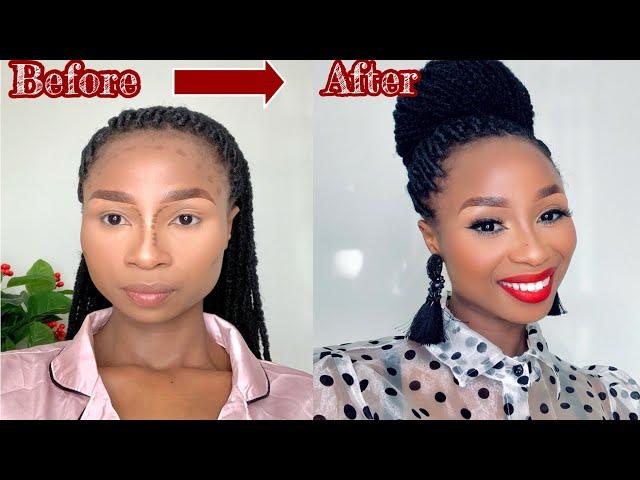 How I do my everyday simple makeup |beginner friendly | Londy Dlomo