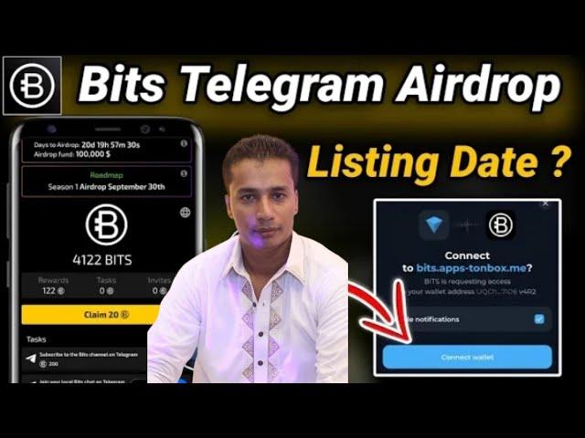 bits coin new airdrop | bits coin telegram new airdrop | listing date 30 sep | umair technical