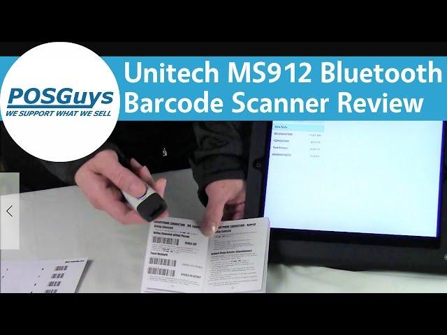 Unitech MS912 Bluetooth Scanner Review - POSGuys.com