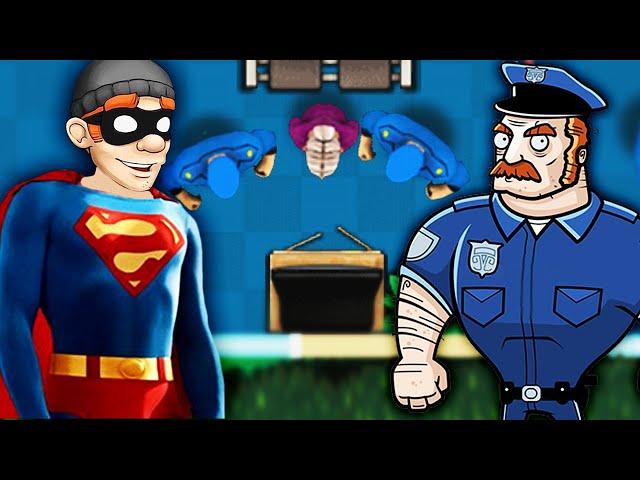 ВОРИШКА БОБ в ТЮРЬМЕ (финал) - Грабим Тюрьму в КОСТЮМЕ СУПЕРМЕНА! Robbery Bob: Man of Steal "Prison"