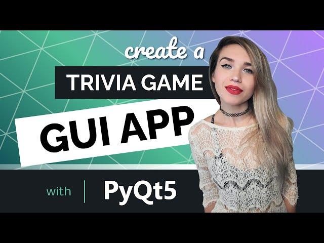 Create GUI App with PyQt5 - PART 1