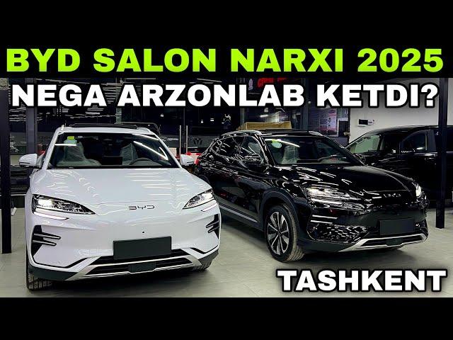 Byd Narxlari 2025. Byd Avtosalon Narxlari 2025... Byd Chempion narxlari