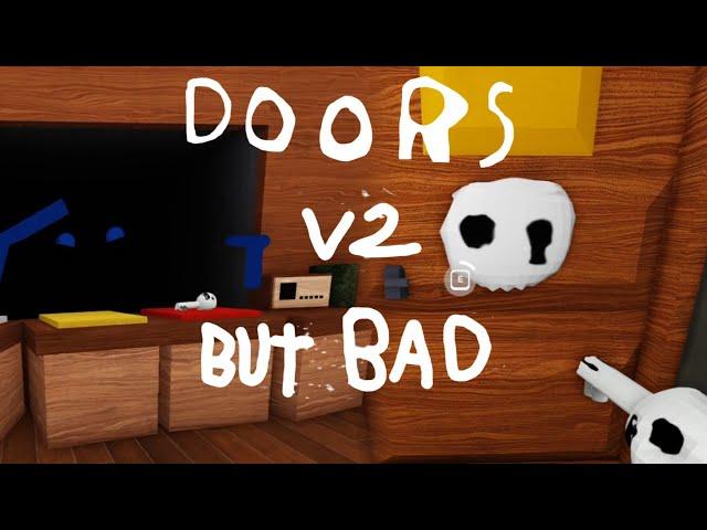 ДВЕРИ но ПЛОХИЕ Обновленные / Полное прохождение / [REMASTERED] DOORS But Bad V2 [ROOMS]