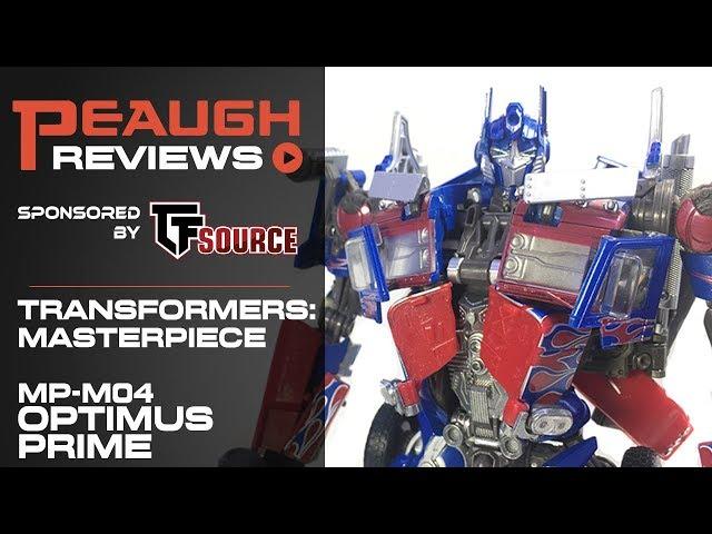 Video Review: Transformers: Masterpiece MP-M04 OPTIMUS PRIME