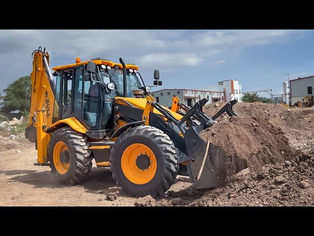 New BULL GRANDIA Backhoe Loader 100hp 4 Wheel Steering Control and Best Performance on Field