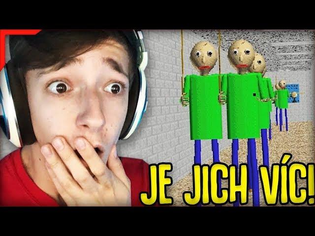 VÍC UČITELŮ BALDI NÁS CHCE CHYTIT!!  | Baldi’s Basics | #14