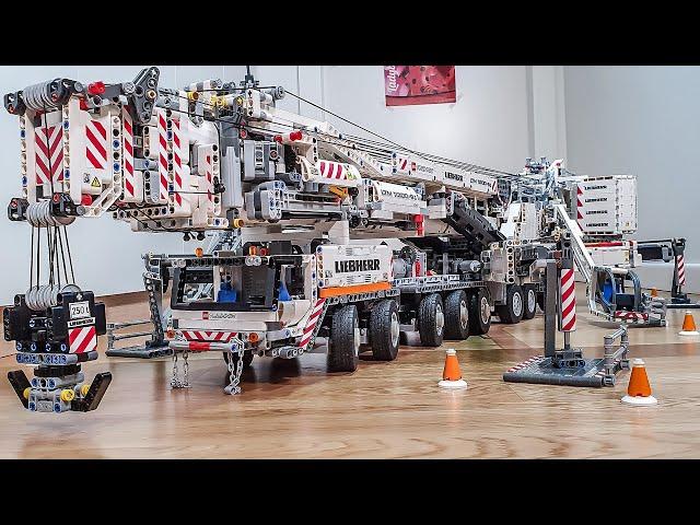 Lego Technic Liebherr LTM 11200 Crane Final Test MOC by Jeroen Ottens