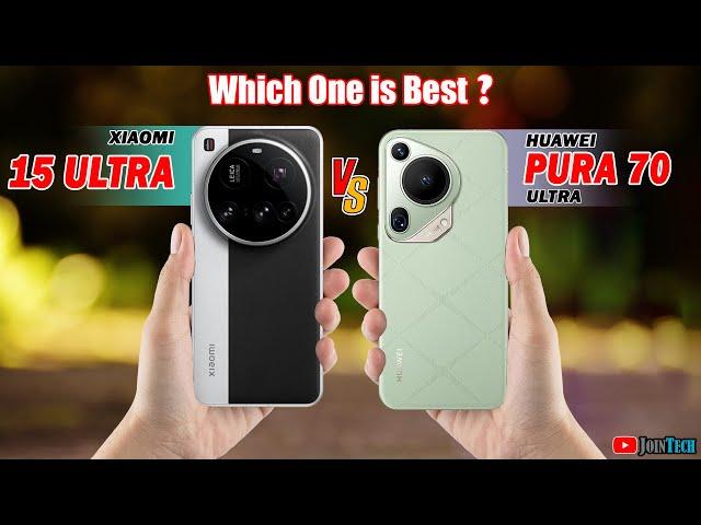  Duel High Tech!! XIAOMI 15 ULTRA VS HUAWEI PURA 70 ULTRA Off in a Smartphone Showdown!