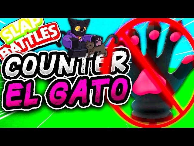 HOW to COUNTER the EL GATO Glove- Slap Battles Roblox