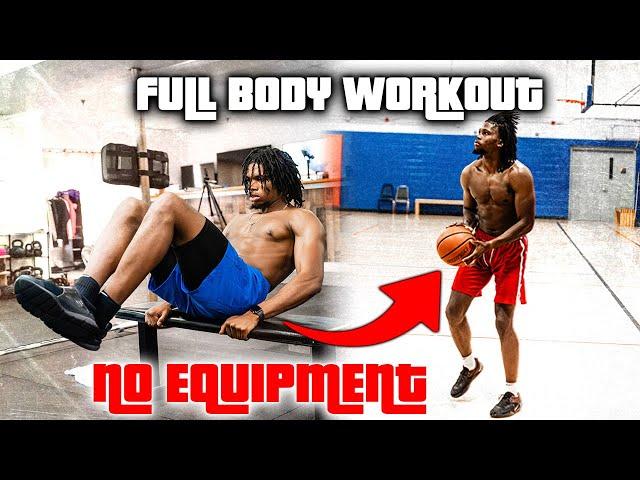 INTENSE FULL BODY HOME WORKOUT (NO EQUIPMENT)