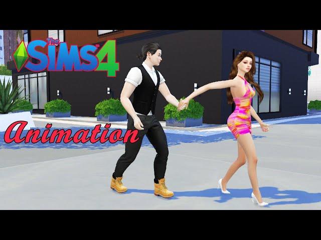 She leads him walking I Sims 4 Animation Download