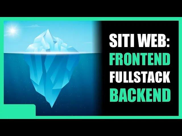 Cos'è il Frontend e il Backend di un Sito Web e cosa significa essere un Programmatore Fullstack