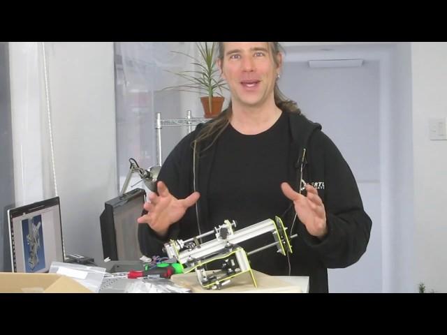 LitePlacer: kit unbox and mechanical assembly part 1