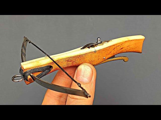 Homemade tiny crossbow