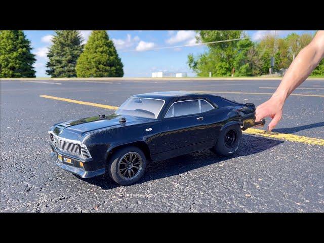 1969 Chevy Nova SS ~ TRAXXAS DRAG SLASH on 2S LIPO !!