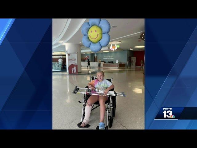 WVTM 13 Chief Meteorologist Jason Simpson's daughter leaves hospital after being bitten by copper...