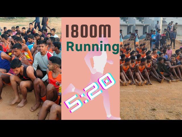 1800M RUNNING | बाघों का रेस।               Tiger defence academy hazaribagh#army #video #viral